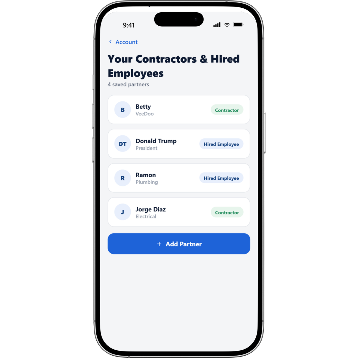 Contractors & Hired Employees
